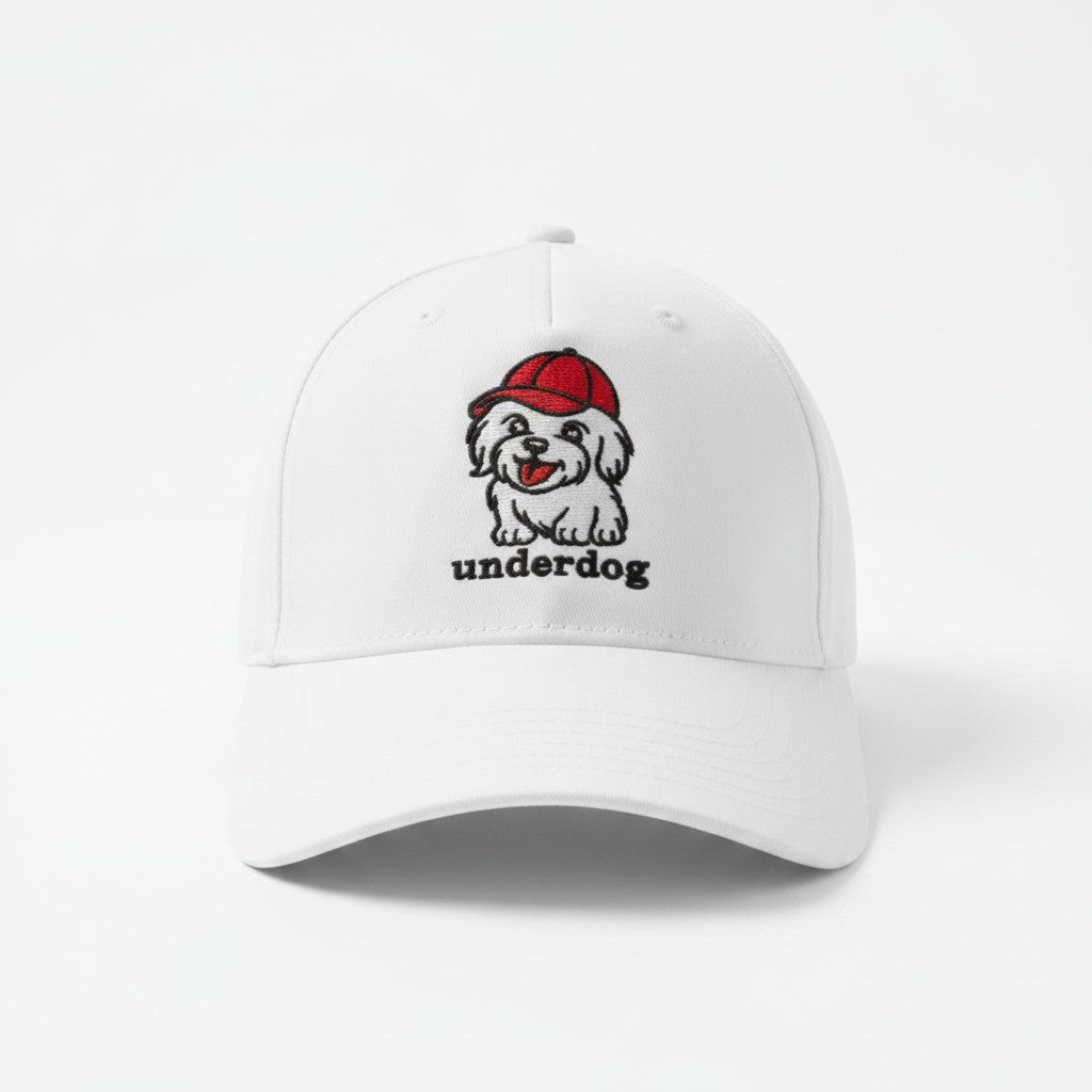 Underdog Logo Cap, white